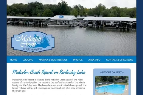 Malcolm Creek Resort Marina