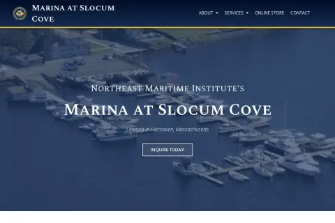 Northeast Maritime Institute's Marina At Slocum Cove