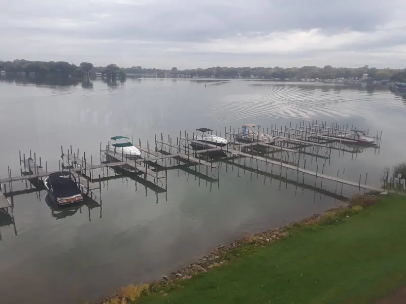 Boat slip, dock on Lake Minnetonka