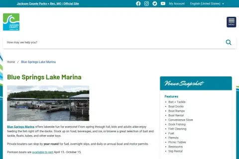Blue Springs Marina