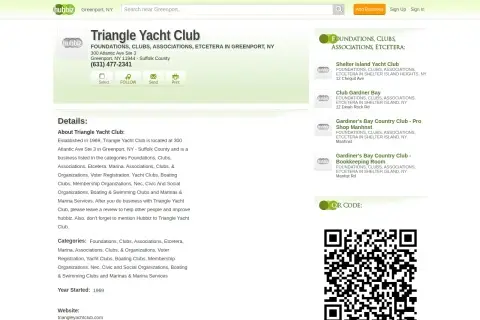 Triangle Yacht Club Inc.