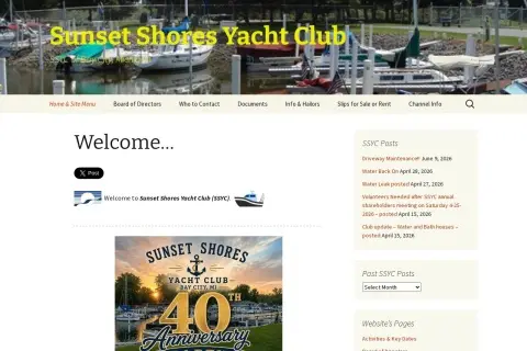 Sunset Shores Yacht Club