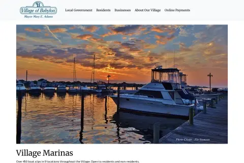 Village of Babylon Marinas