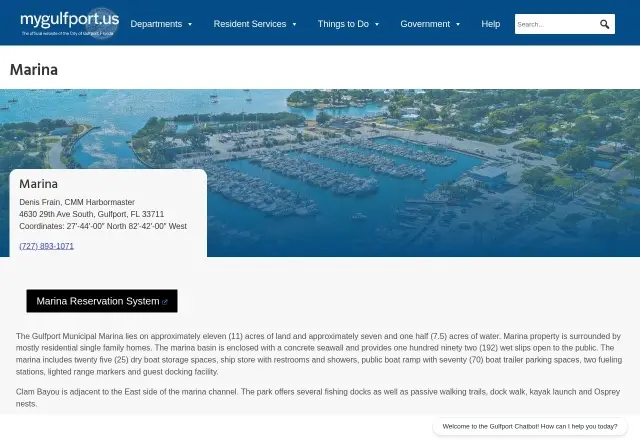 Gulfport Municipal Marina