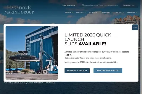 Boardwalk Marina (Coeur d'Alene Resort / Hagadone)