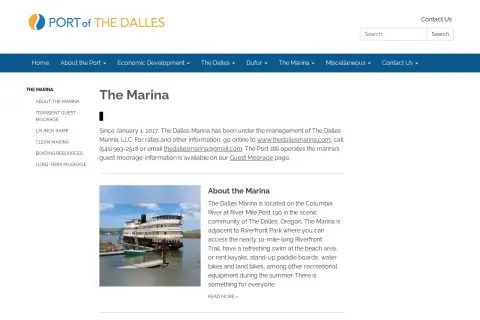 Port of The Dalles Marina