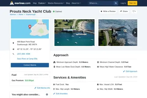 Prouts Neck Yacht Club