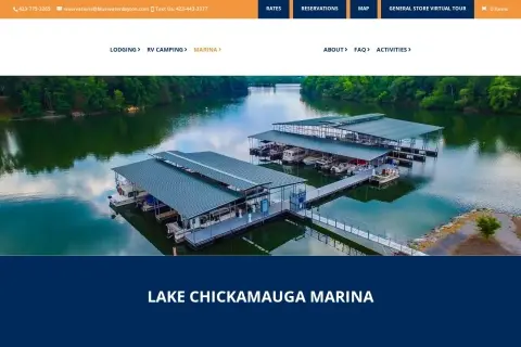 Blue Water RV Resort & Marina (Lake Chickamauga Marina)