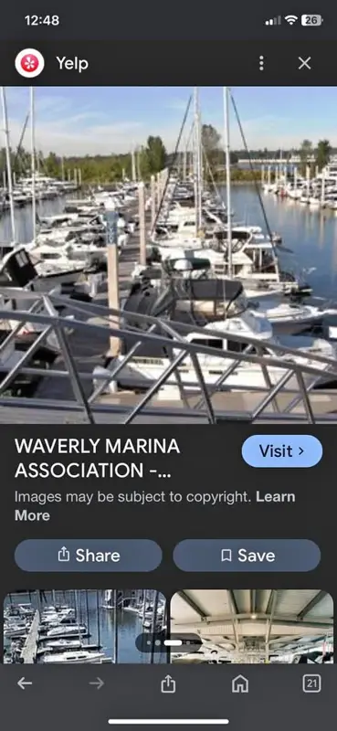Boat slip for rent