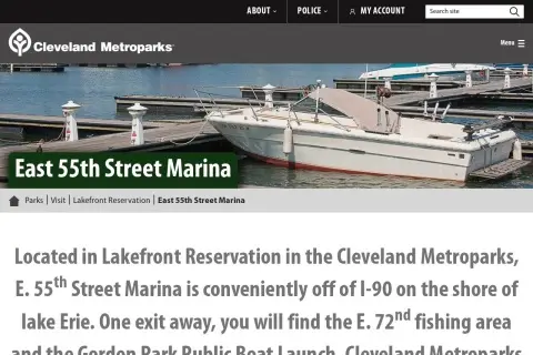 East 55th Marina Lake Erie