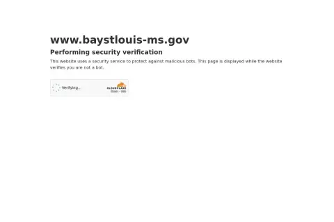 Bay St Louis Municipal Harbor
