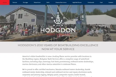 Hodgdon Yacht Services - Southport Boatyard