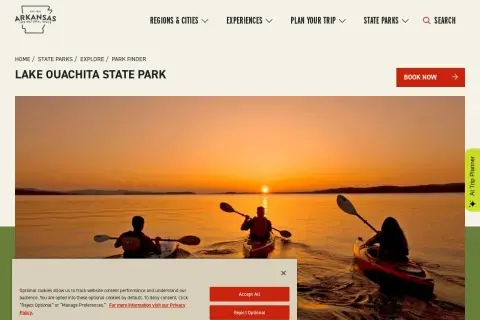 Lake Ouachita State Park Marina