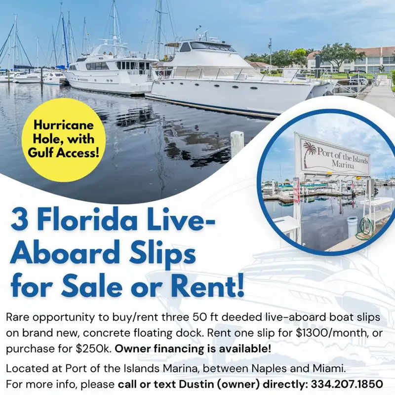Boat slip available Rent/SELL
