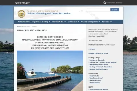 Keauhou Boat Harbor (Keauhou Bay)