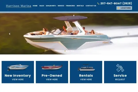 Harrison Marina on Long Lake