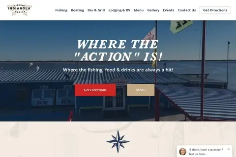 Indianola fishing Marina