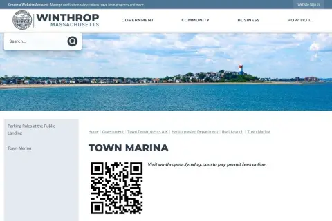 Winthrop Town Marina (Public Landing)