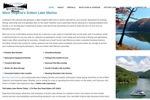 Sutton Lake Marina