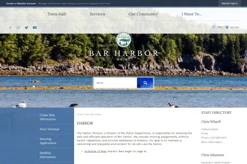 Bar Harbor Municipal Pier (Town Marina)