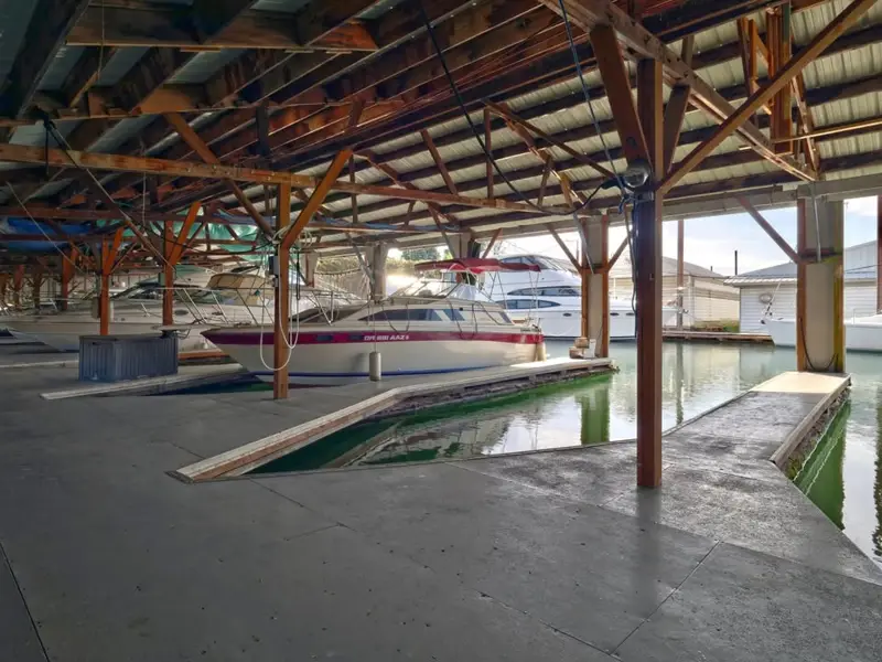 Covered Boat Slips – Rodgers Marina (NE Marine Drive)