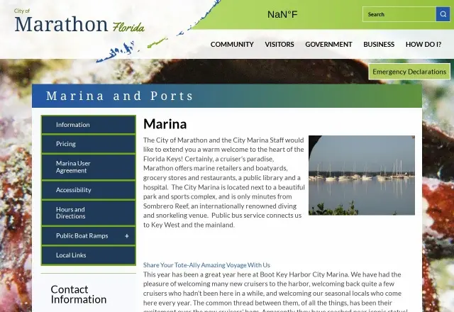 Boot Key Harbor Marathon City Marina