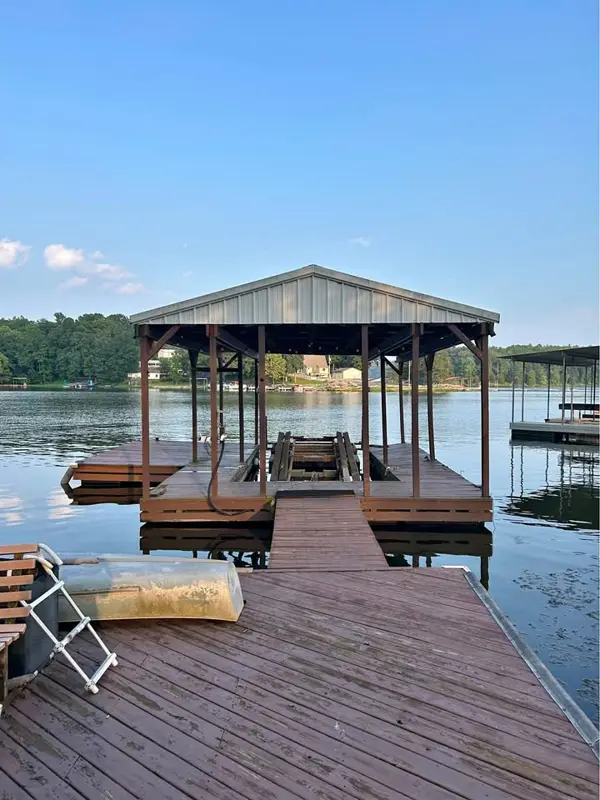 Lake of Egypt Dock for Sale — Covered Slip + Swim Platform