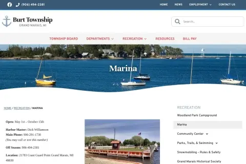 Burt Township Marina