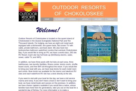 Outdoor Resorts of Chokoloskee