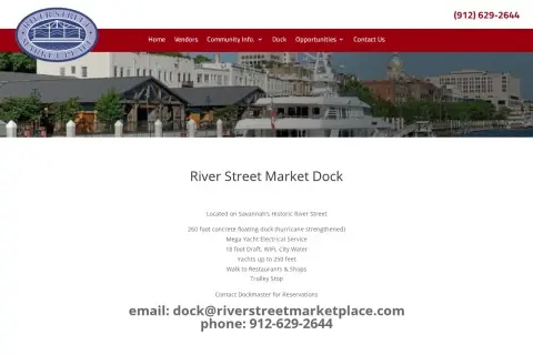 River Street Market Place Dock
