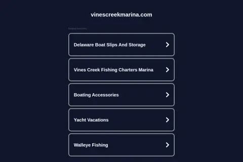 Vines Creek Marina