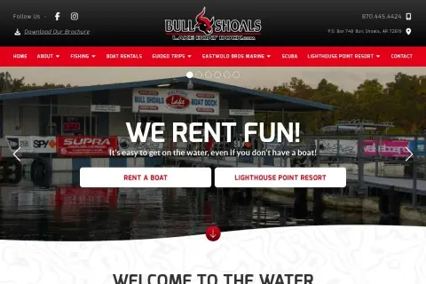 Bull Shoals Lake Boat Dock