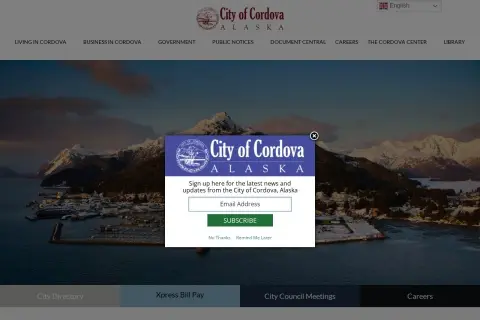 Cordova Boat Harbor