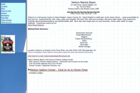 Nelson Marine Basin