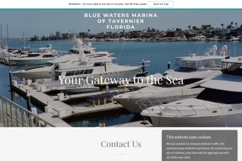 Blue Waters Marina of Tavernier Florida