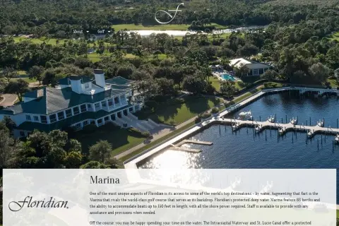 Floridian National Golf Club Marina