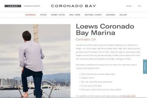 Loews Coronado Bay Marina (Crown Isle Marina)