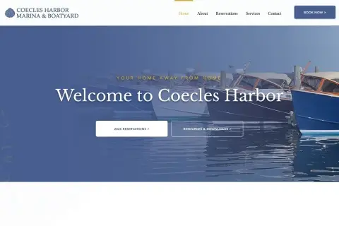 Coecles Harbor Marina & Boatyard