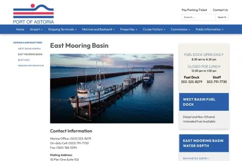 East Mooring Basin