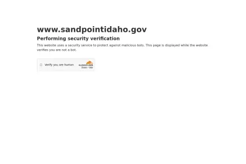 Sandpoint City Beach Marina