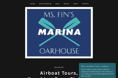 Ms. Fins Oarhouse Marina & Bait Shop