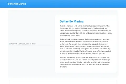 Deltaville Marina
