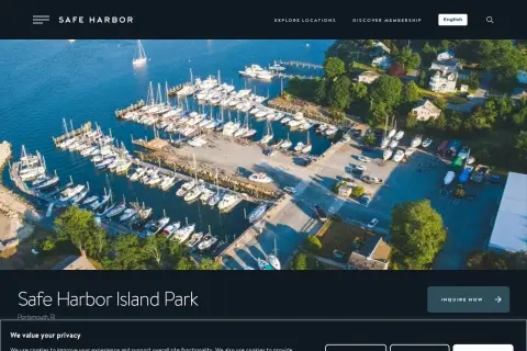 Safe Harbor Island Park Marina