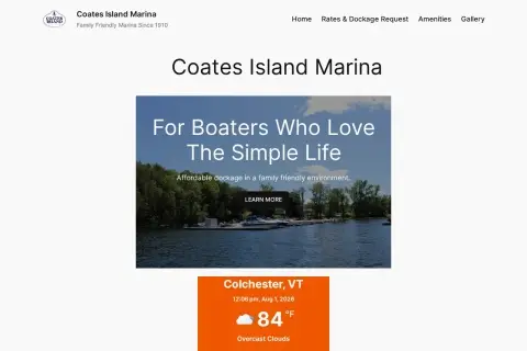 Coates Island Marina
