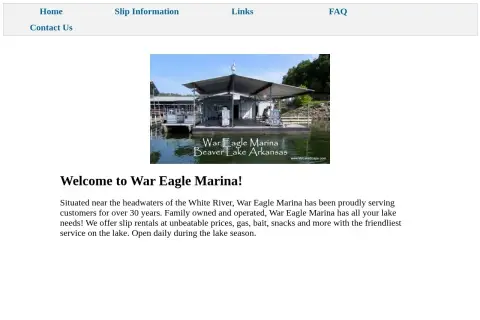 War Eagle Marina