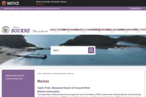 Taylor Point Marina (Town of Bourne)