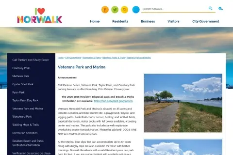 Veteran's Memorial Park and Marina
