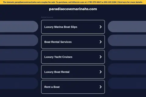Paradise Cove Marina (Gregg Orr Marine)