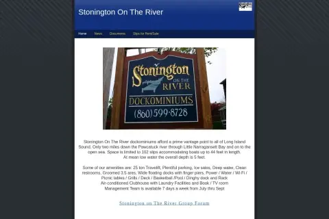 Stonington on the River