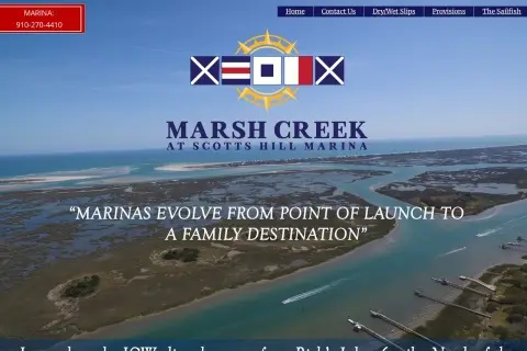 Marsh Creek at Scotts Hill Marina